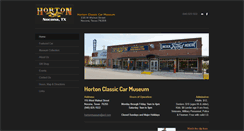 Desktop Screenshot of hortonclassiccarmuseum.com